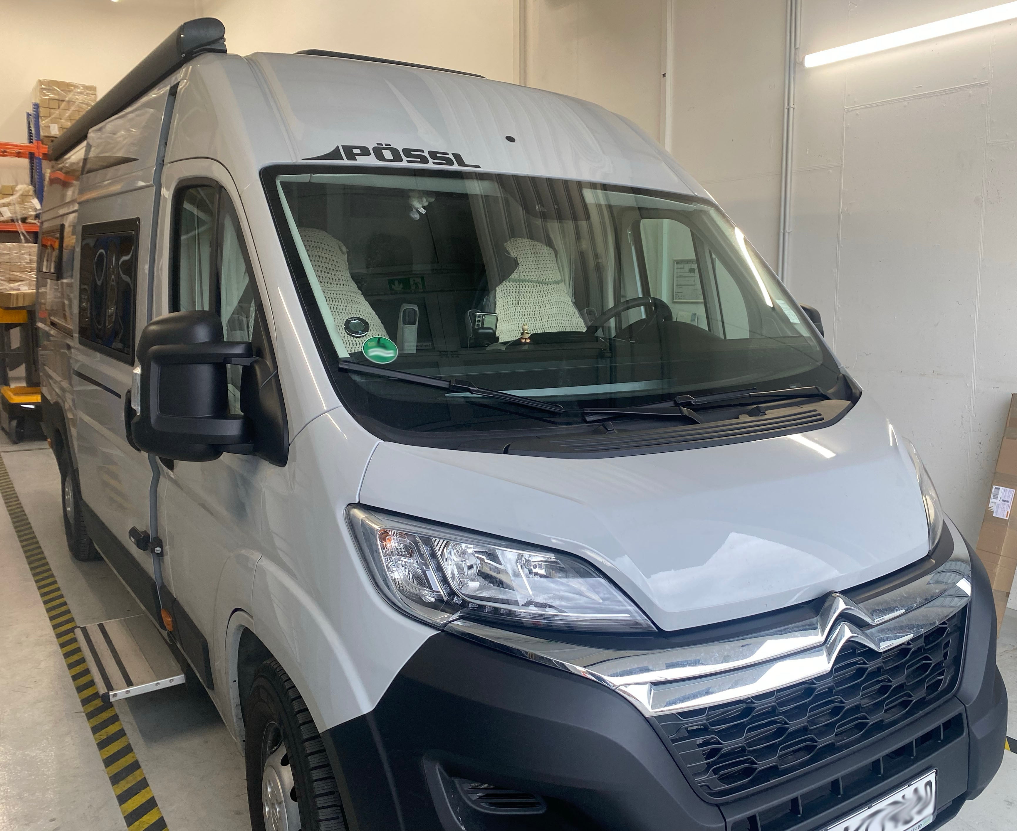 Achteruitbreiding 2 verdiepingen Pössl Summit Shine 640